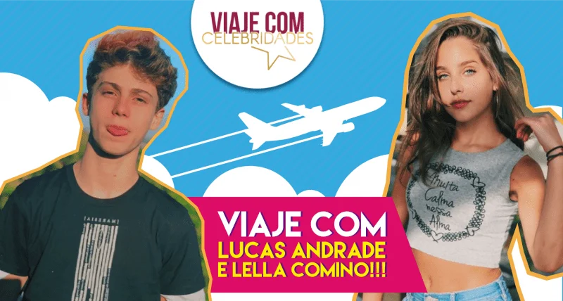 Viaje para a Disney com Lucas Andrade e Lella Comino!
