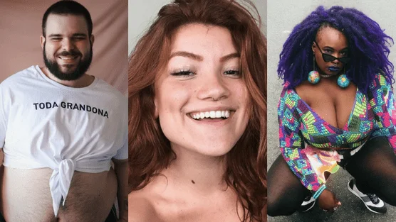 #BodyPositive: 7 influenciadores para seguir e se inspirar!