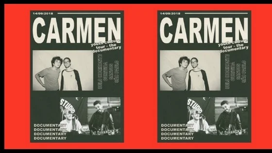 CARMEN GRAVOU UM DOCUMENTÁRIO SOBRE A PRIMEIRA TURNÊ!! CONFIRA: