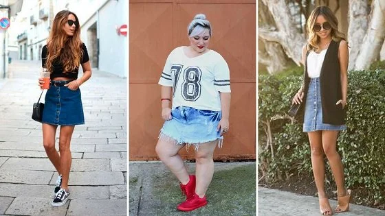 Saia jeans: a roupa que nunca sai de moda!