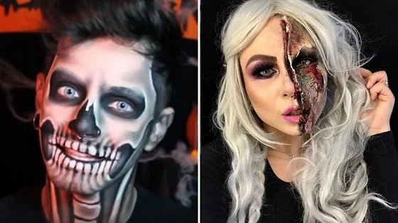 As melhores maquiagens de Halloween!