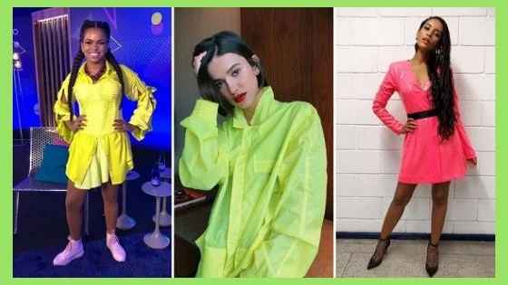 Como usar roupa neon