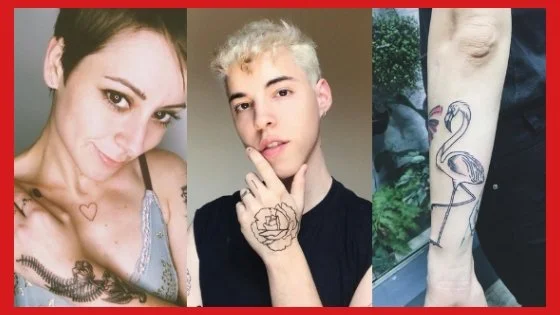 As 9 tatuagens mais legais dos influenciadores
