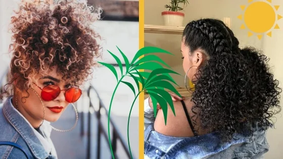 Cachos e Crespos: Penteados para aliviar o calor nesse verão!