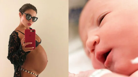 A filha da Mari Sampaio, Luísa, nasceu e já estamos apaixonadxs