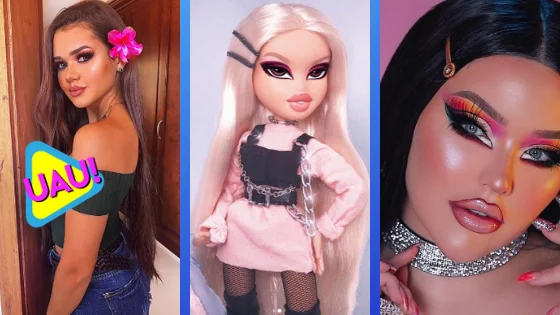 YouTube: Agora a tendência é parecer uma boneca Bratz!