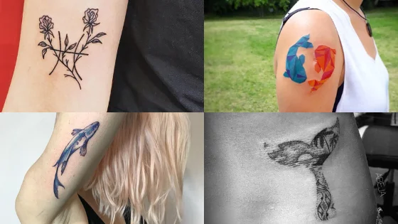 25 tatuagens do signo de peixes para você se inspirar