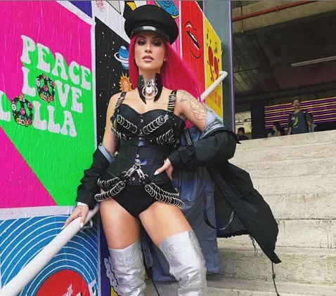 Veja os melhores looks das famosas no Lollapalooza 2019