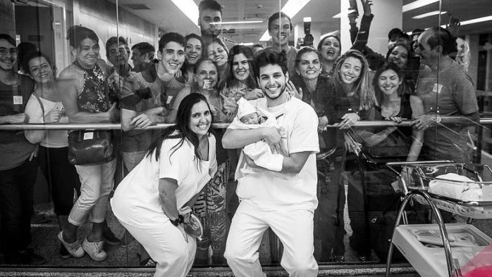 Nasceu Zion, filho de Jade Seba e Bruno Guedes