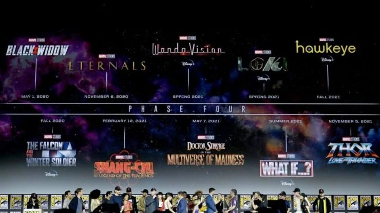 Saiba tudo que vai rolar na fase 4 da Marvel Studios