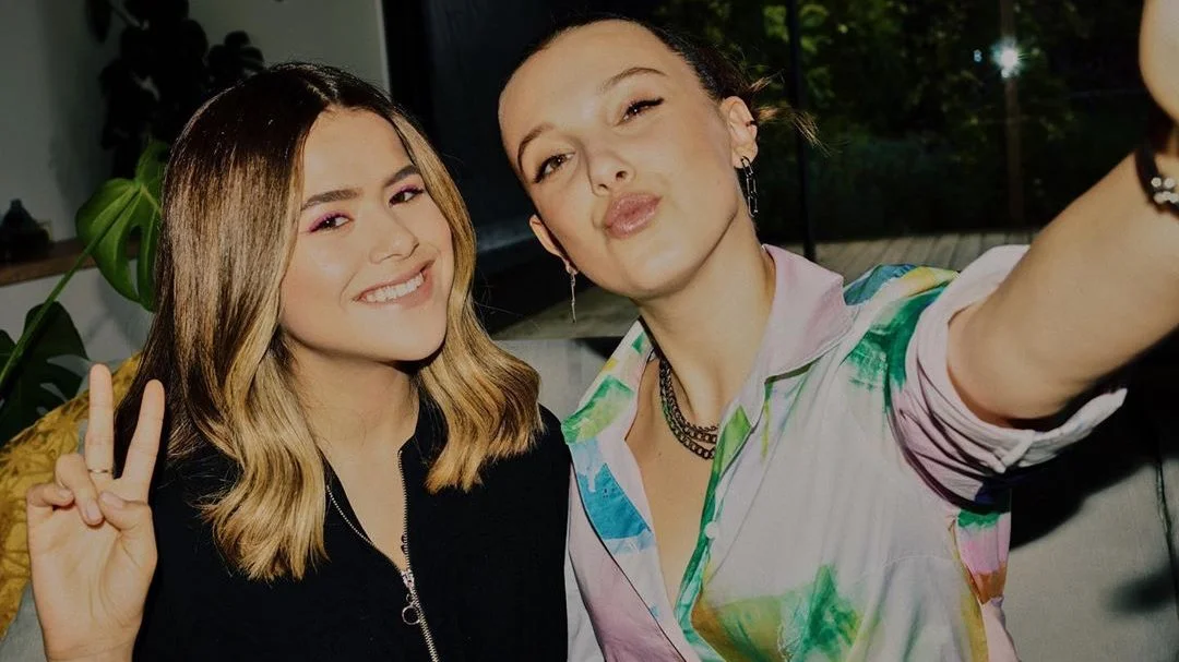 Maisa e Millie Bobby Brown se encontram para comer doces e falar sobre sonhos