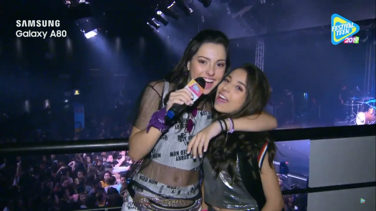 "Nem começou e eu já tô aqui curtindo demais", diz Taby no FT