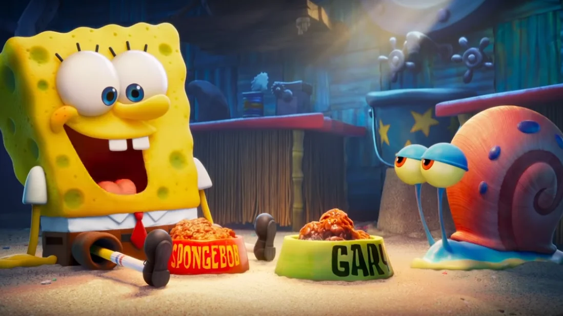 Bob Esponja faz de tudo para resgatar Gary em novo filme