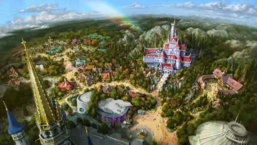 Parque da Disney em Tóquio terá vila, floresta e castelo de ‘A Bela e a Fera’