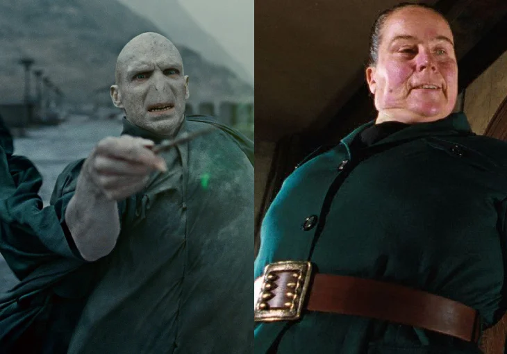 Ator que fez o Voldemort pode ser a diretora Trunchbull do clássico ‘Matilda’