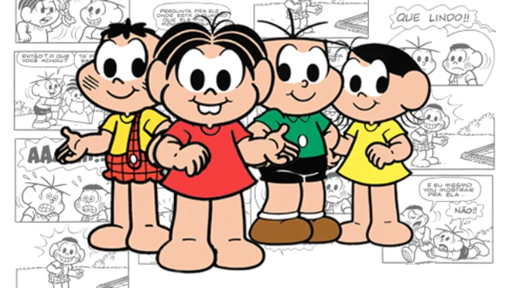 Turma da Mônica vira wallpaper para chamadas de vídeo!