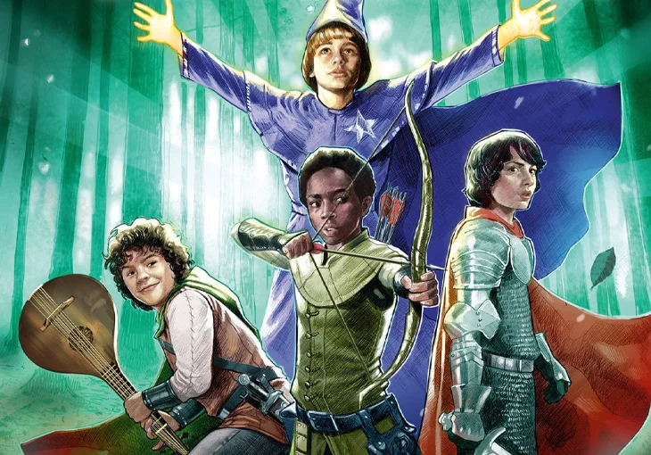 Em nova HQ, os universos de ‘Stranger Things’ e ‘Dungeons & Dragons’ vão se unir!