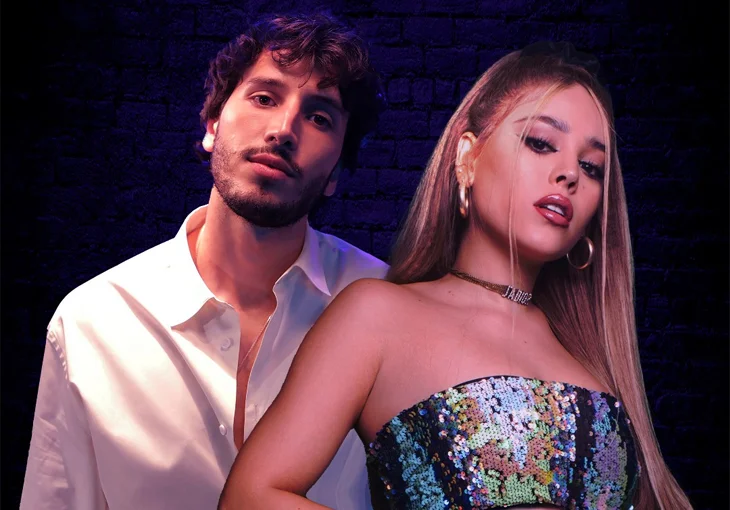 ‘No Bailes Sola’: Danna Paola e Sebastián Yatra vivem relacionamento em clipe futurista
