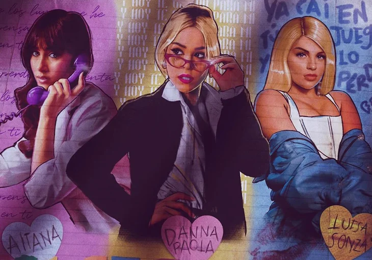 Luísa Sonza, Danna Paola e Aitana dançam muito pelos corredores de um colégio em ‘Friend de Semana’