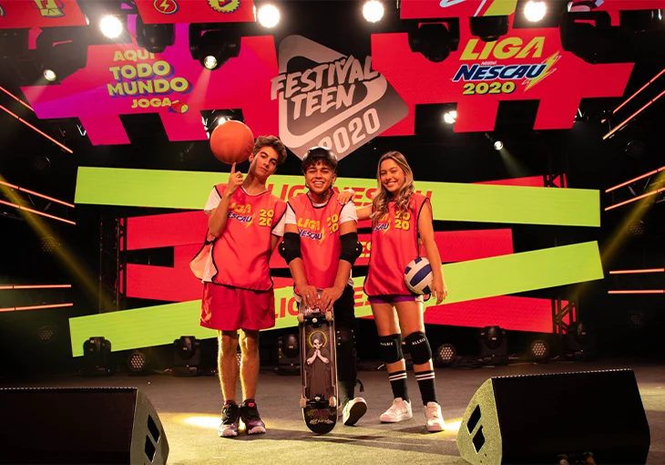Festival Teen foi palco para a abertura oficial da Liga Nescau 2020! Veja como foi