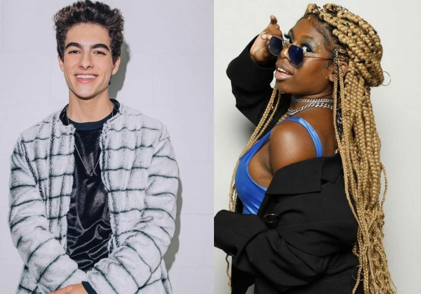 Lucas Burgatti e MC Soffia são os apresentadores da ‘Playlist Gloob Na Batida Juntaê’, que acontece amanhã!