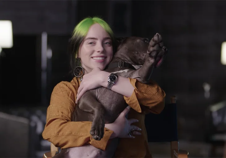 No 4º ano de entrevista icônica, Billie Eilish relembra carreira e apresenta seu novo dog
