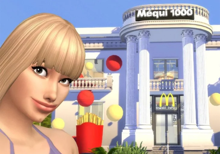 Bora fazer um pedido? ‘Minecraft’ e ‘The Sims 4’ ganham um McDonald’s virtual!