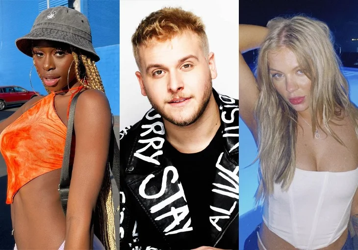 O clipe vem! Bruno Martini divulga trechos de vídeo com Diarra Sylla e Luísa Sonza