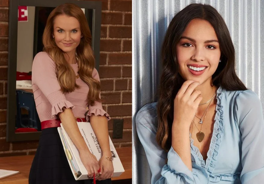 Kate Reinders compartilha momento emocionante com Olivia Rodrigo nos bastidores de ‘HSMTMTS’