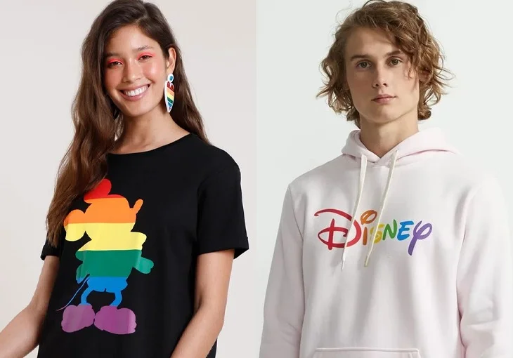 Disney anuncia coleção temática no mês do orgulho LGBTQIA+ e você precisa ver as peças!