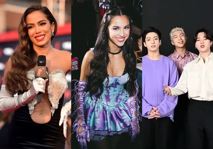 Estreia incrível de Anitta, Olivia Rodrigo destaque da noite, recado do BTS e mais! O que rolou no VMAs 2021