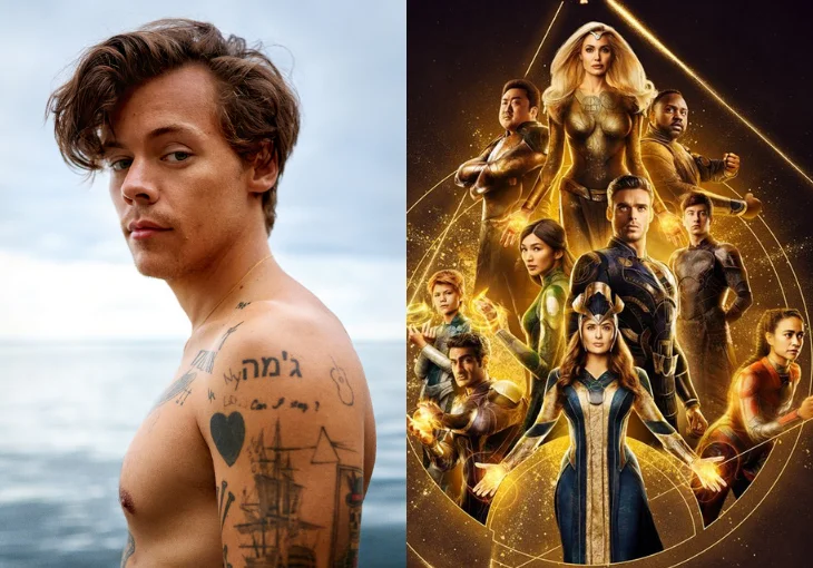 ‘Eternos’: Diretora explica como Harry Styles foi escalado para interpretar Eros