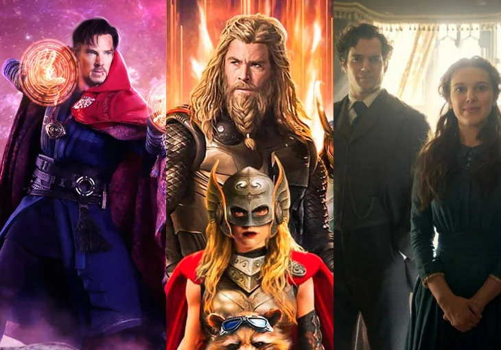 ‘Doutor Estranho 2’, ‘Thor 4’ e ‘Enola Holmes 2’! Os filmes de 2022 mais aguardados