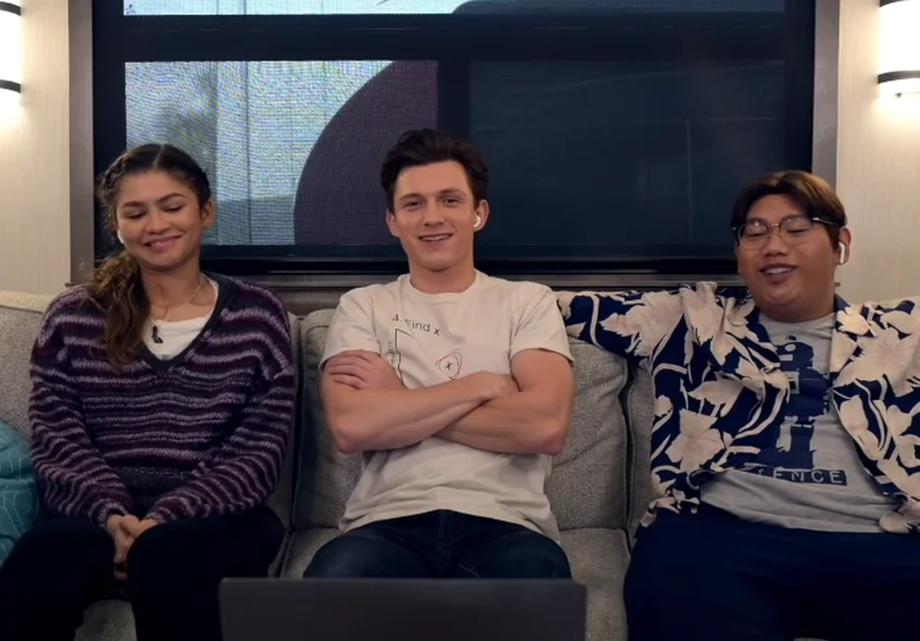 Tom Holland, Zendaya e Jacob Batalon zoam muito ao assistir seus testes para ‘Homem-Aranha’