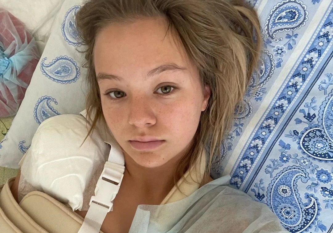 Sofya Plotnikova passa por cirurgia no ombro e compartilha todos os detalhes