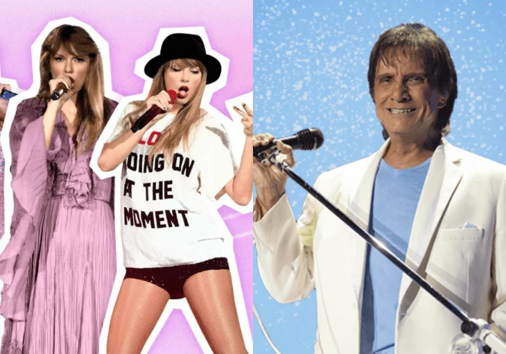 Existem Swifties no show do Roberto Carlos? Fomos descobrir!