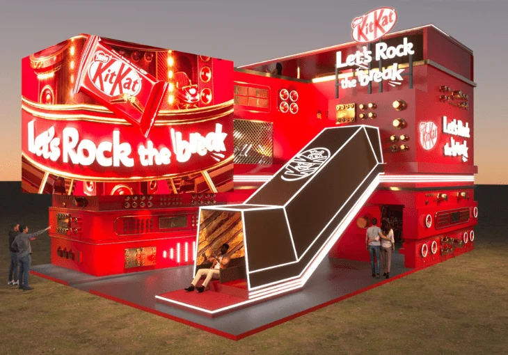 KitKat® levou um ‘Break Épico’ para o The Town 2023