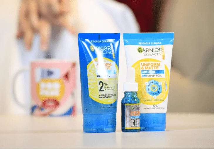 Me ajuda ai, Garnier! Confira o regulamento e participe do concurso cultural para ganhar um kit Uniform e Matte Antiacne