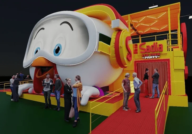 Lollapalooza 2024: Sadia distribui brindes e degustação no estande