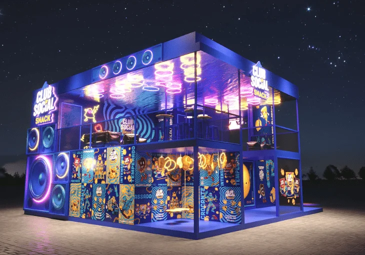 Lollapalooza 2024: Clube Social Snack apresenta games e roleta de prêmios