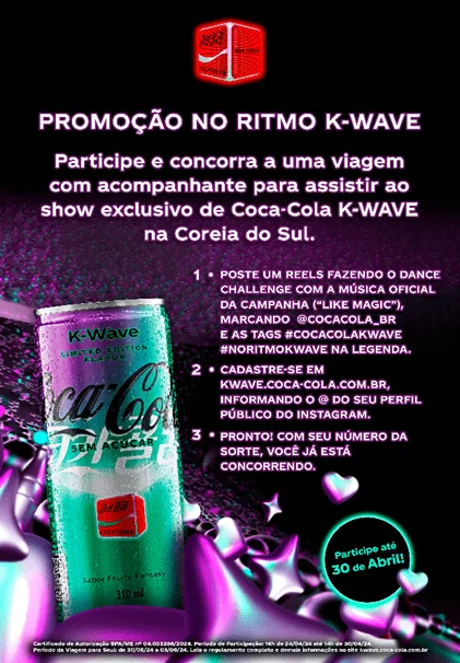 Coca-Cola Creations levará fãs à Coreia do Sul: No Ritmo K-Wave
