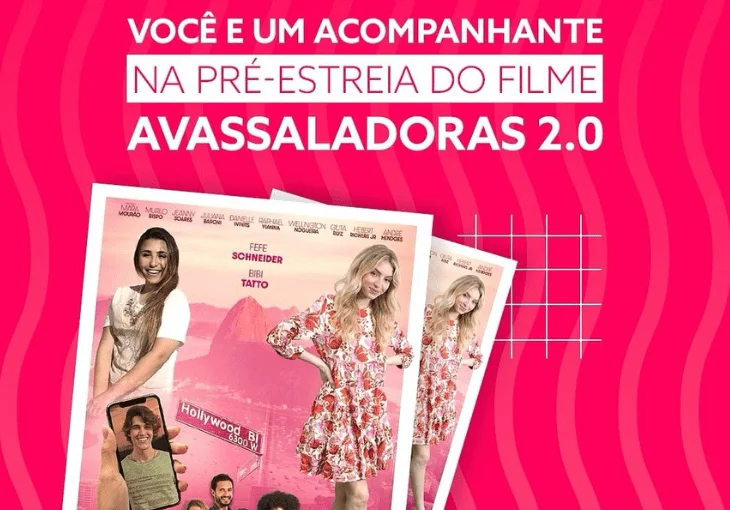 “Avassaladoras 2.0”: Você e um acompanhante podem viver uma noite privilegiada