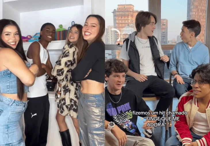 3 trends que bombaram no TikTok do Festival Teen em Junho