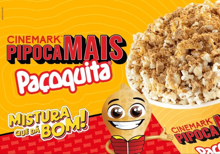 Pipoca com Paçoquita: Uma Mistura que Dá Bom