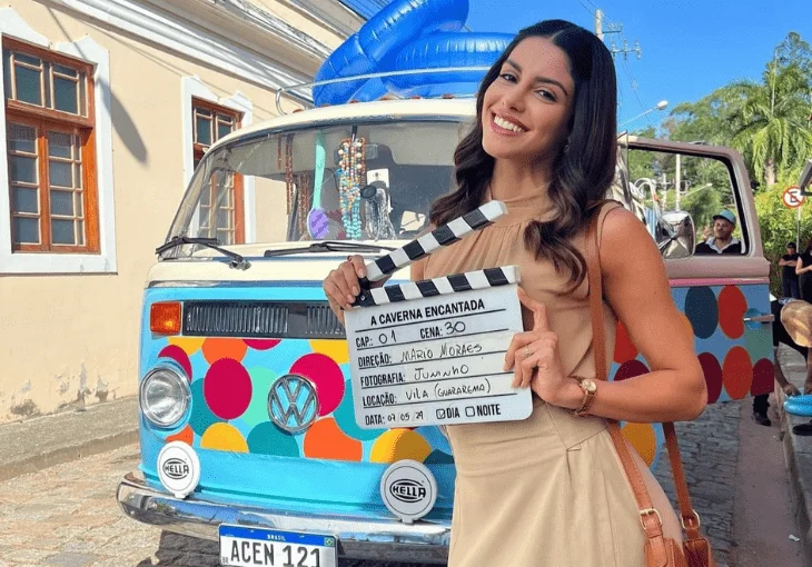 Isabela Souza conta curiosidades da novela ‘A Caverna Encantada’