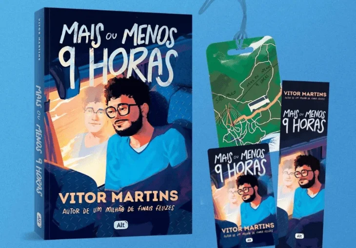 ‘Mais ou Menos 9 Horas’: Novo livro de Vitor Martins
