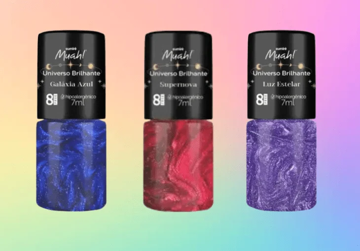 Sumirê lança nova coleção de esmaltes metalizados
