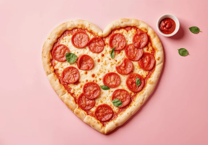 O amor está no sabor: Aprenda a fazer pizza de coração!