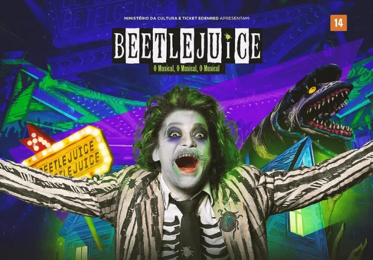‘Beetlejuice – O Musical’ abre ingressos para nova temporada!