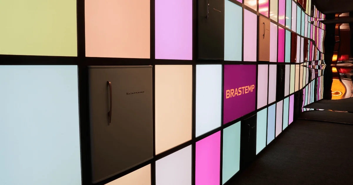 Design, inovação e vibe retrô: o espaço da Brastemp na CASACOR SP está imperdível!